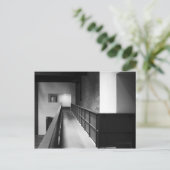 Architektur - Abstrakte Kunst Postkarte (Stehend Vorderseite)