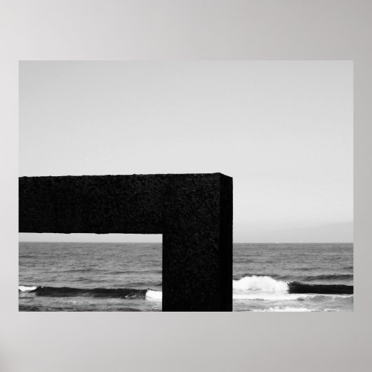 Architektur am Ozean Poster (Vorne)