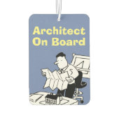 Architektur an Bord Autolufterfrischer (Rückseite)