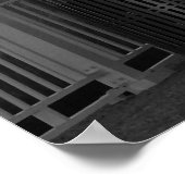 Architektur an der Ravenel-Brücke Poster (Ecke)