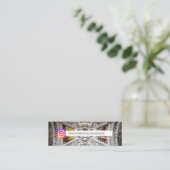 Architektur Antike Kunst Mini Visitenkarte (Stehend Vorderseite)