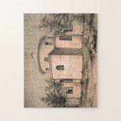 Architektur Antike orthodoxe Kirche Zeichnend Kuns Puzzle (Vertikal)