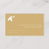 Architektur, Architektur, Design Visitenkarte (Rückseite)