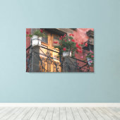 Architektur auf den Straßen von San Miguel de Leinwanddruck (Insitu (Holzboden))