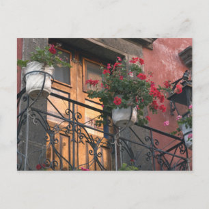 Architektur auf den Straßen von San Miguel de Postkarte