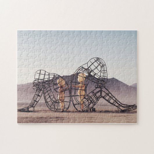Architektur bei Burning Man Puzzle (Horizontal)