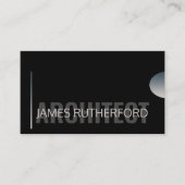 Architektur Beruflich Elegant Visitenkarte (Vorderseite)