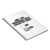 Architektur besessen | Architects Students Gifts Notizblock (Rechte Seite)