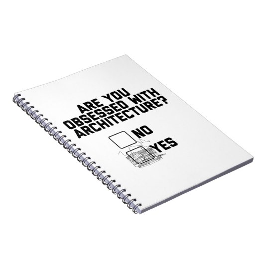Architektur besessen | Architects Students Gifts Notizblock (Rechte Seite)