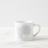 Architektur-Blueprint  Espressotasse (Rechts)