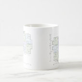 Architektur-Blueprint  Kaffeetasse (Mittel)