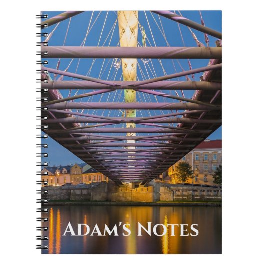 Architektur-Bridge-Notebook Notizblock (Vorderseite)