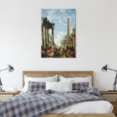 Architektur Capriccio mit Prediger Leinwanddruck (Insitu (Schlafzimmer))