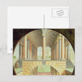 Architektur Capriccio Postkarte (Vorne/Hinten)