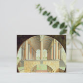 Architektur Capriccio Postkarte (Stehend Vorderseite)