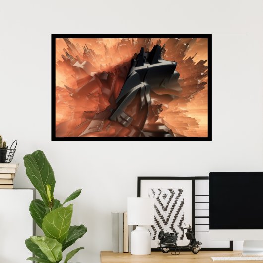 Architektur der Alien Poster (Heimbüro)