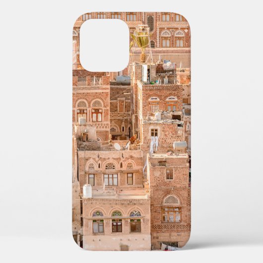 Architektur der Altstadt von Sana'a, Jemen. UNE Case-Mate iPhone Hülle (Rückseite)