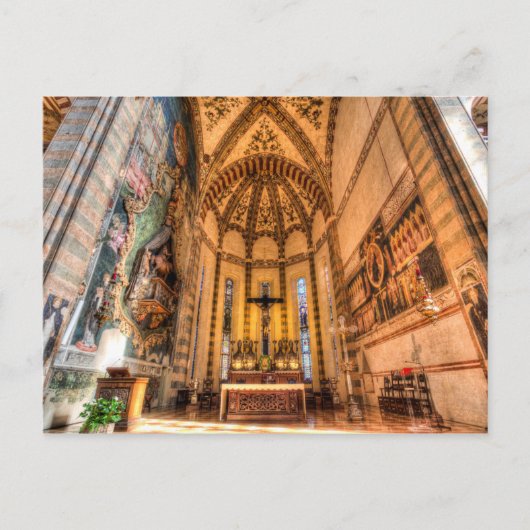  Architektur der Basilika Verona Postkarte (Vorderseite)