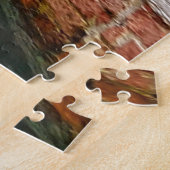 Architektur der Brücke über den Venedig Puzzle (Seite)