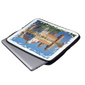 Architektur der Burg Belarus Mir Laptop-Sieb Laptopschutzhülle (Vorne Knopf)