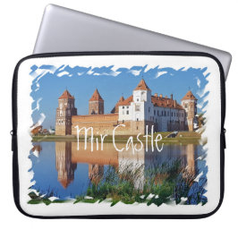 Architektur der Burg Belarus Mir Laptop-Sieb Laptopschutzhülle