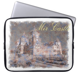 Architektur der Burg Belarus Mir Laptop-Sieb Laptopschutzhülle