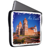Architektur der Burg Belarus Mir Laptop-Sieb Laptopschutzhülle (Vorne Rechts)