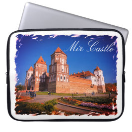 Architektur der Burg Belarus Mir Laptop-Sieb Laptopschutzhülle