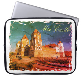 Architektur der Burg Belarus Mir Laptop-Sieb Laptopschutzhülle
