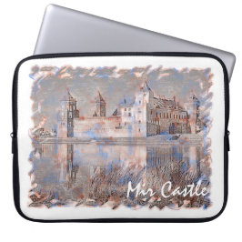 Architektur der Burg Belarus Mir Laptop-Sieb Laptopschutzhülle