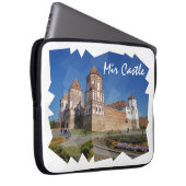 Architektur der Burg Belarus Mir Laptop-Sieb Laptopschutzhülle (Vorne Rechts)