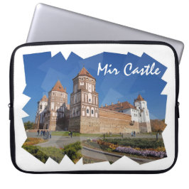 Architektur der Burg Belarus Mir Laptop-Sieb Laptopschutzhülle