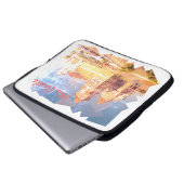 Architektur der Burg Belarus Mir Laptop-Sieb Laptopschutzhülle (Vorne Knopf)