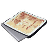 Architektur der Burg Belarus Mir Laptop-Sieb Laptopschutzhülle (Vorne Knopf)