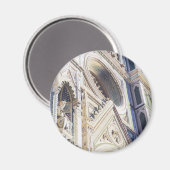 Architektur der Kirche "Ascension" Wasserfarbe Magnet (Vorderseite/Rückseite)