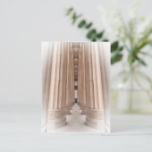 Architektur der Säulen Postkarte (Stehend Vorderseite)