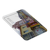 Architektur der Stadt Belarus Slonim Magnet (Rechte Seite)