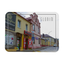 Architektur der Stadt Belarus Slonim Magnet