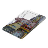 Architektur der Stadt Belarus Slonim Magnet (Linke Seite)