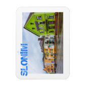 Architektur der Stadt Belarus Slonim Magnet (Vertikal)