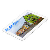 Architektur der Stadt Belarus Slonim Magnet (Linke Seite)