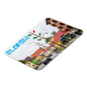 Architektur der Stadt Belarus Slonim Magnet (Linke Seite)