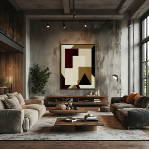 Architektur der Stille Leinwanddruck