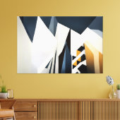 Architektur der Unendlichkeit Leinwanddruck (Insitu (Wohnzimmer))