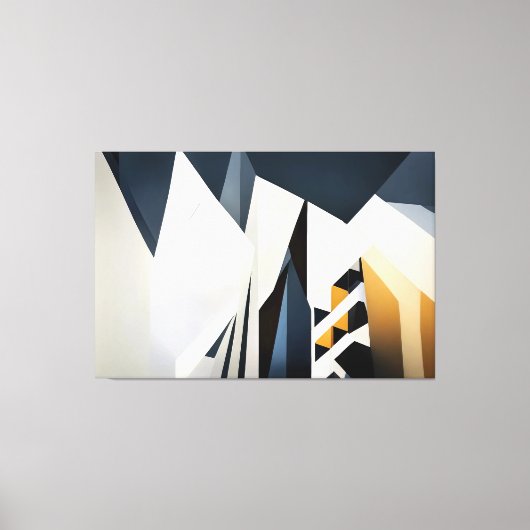 Architektur der Unendlichkeit Leinwanddruck (Vorderseite)