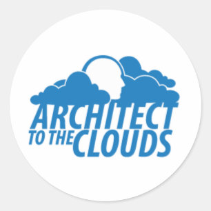 Architektur der Wolken - Aufkleber