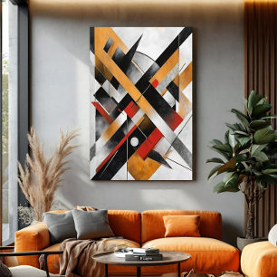 Architektur des Chaos Leinwanddruck