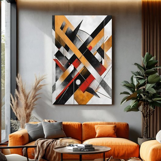 Architektur des Chaos Leinwanddruck