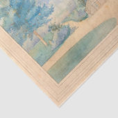 Architektur des französischen Landhauses Seidenpapier (Detail)