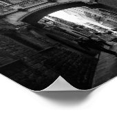 Architektur des gotischen Viertels in Barcelona Poster (Ecke)